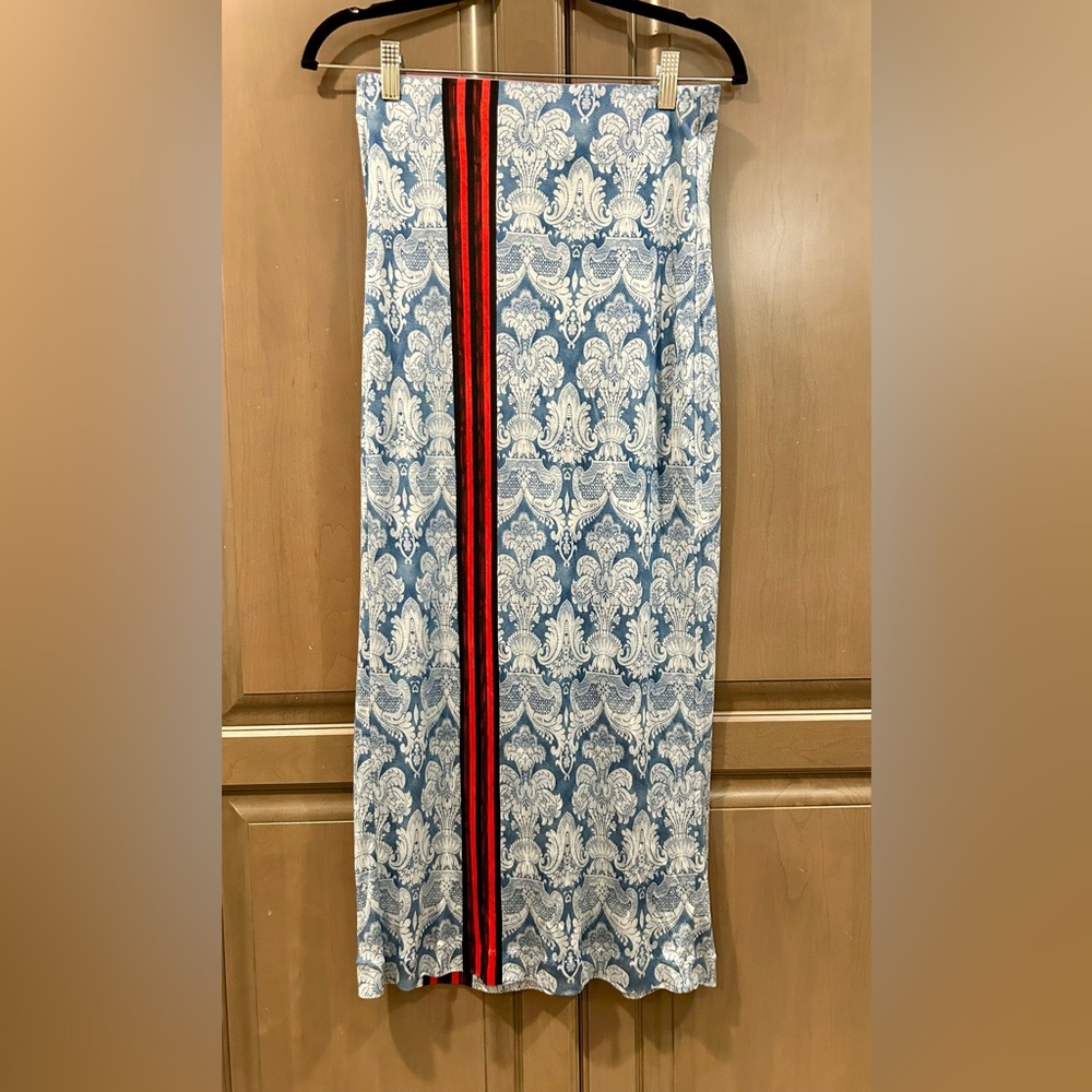 Pierre-Louis Mascia Silk Pencil Skirt, Size S